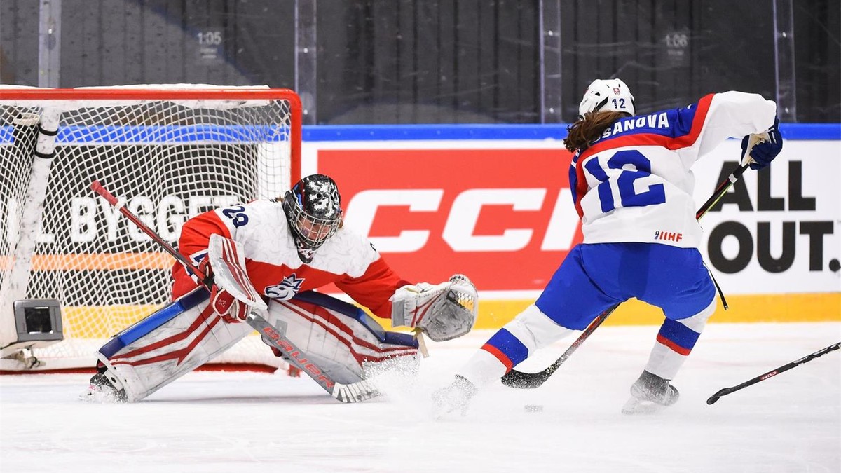 Slovensko Česko Výsledok zápasu o 5 miesto na MS v hokeji žien U18