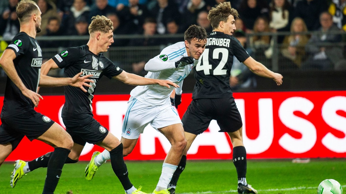 Konferenčná liga Sturm Graz doma zdolal Slovan Bratislava Weissa