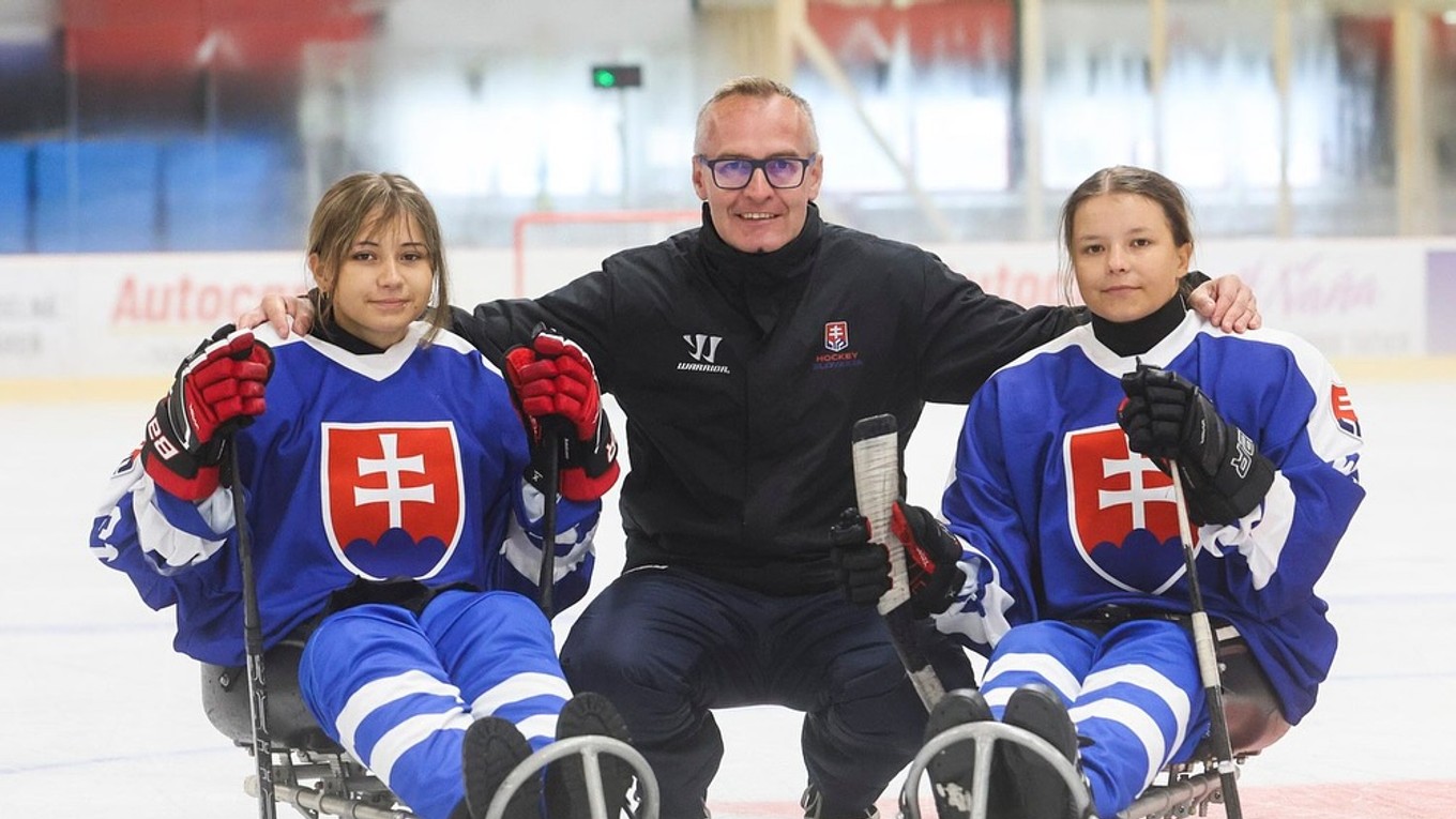 Slovenské parahokejistky.