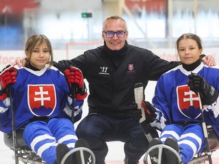 Slovenské parahokejistky.