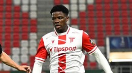 Sani Suleiman v drese Trenčína.