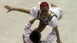 Oľga Beständigová a Jozef Beständig na ME 2001 v Bratislave.