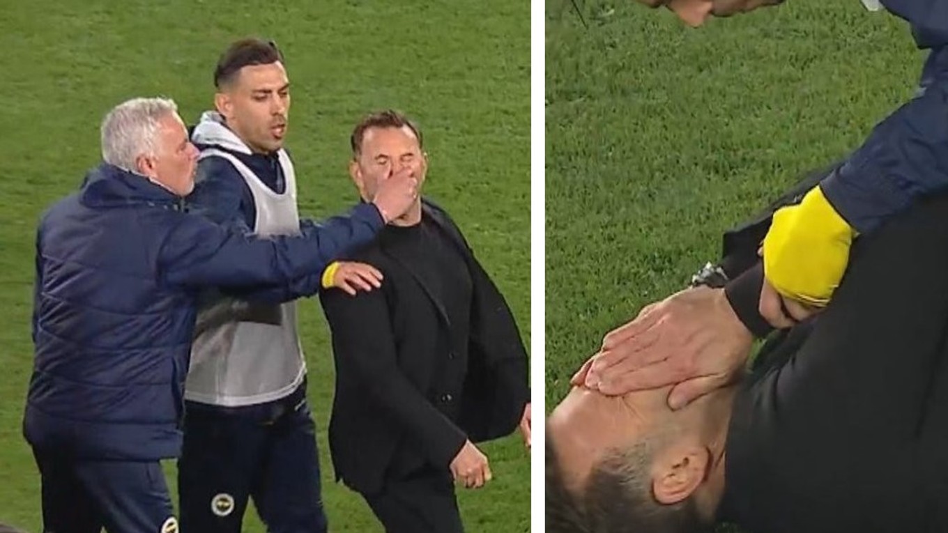 Incident z derby Fenerbahce Istanbul - Galatasaray Istanbul vo štvrťfinále Tureckého pohára.