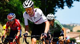 Viktória Chladoňová počas Giro d'Italia Women 2025. 