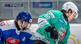 Momentka zo zápasu Slovensko 18 - Skalica.