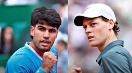 Carlos Alcaraz a Jannik Sinner.