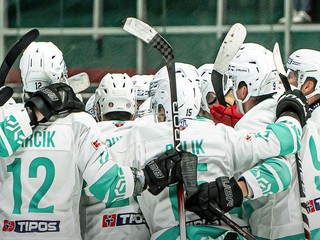 Hokejisti HK Skalica. 