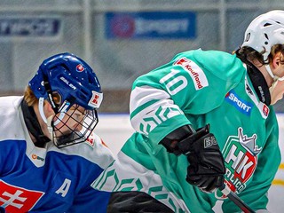 Momentka zo zápasu Slovensko 18 - Skalica.