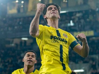 Hráči Villarrealu sa tešia.