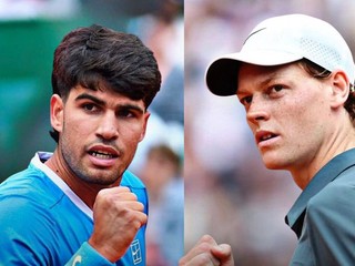 Carlos Alcaraz a Jannik Sinner.