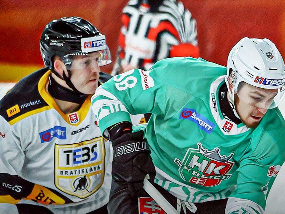 Momentka zo zápasu TEBS Bratislava - Skalica