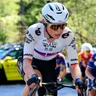 Viktória Chladoňová počas Liége - Bastogne - Liége 2026.