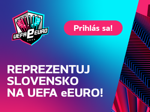 eEURO - Prihlás sa a reprezentuj Slovensko