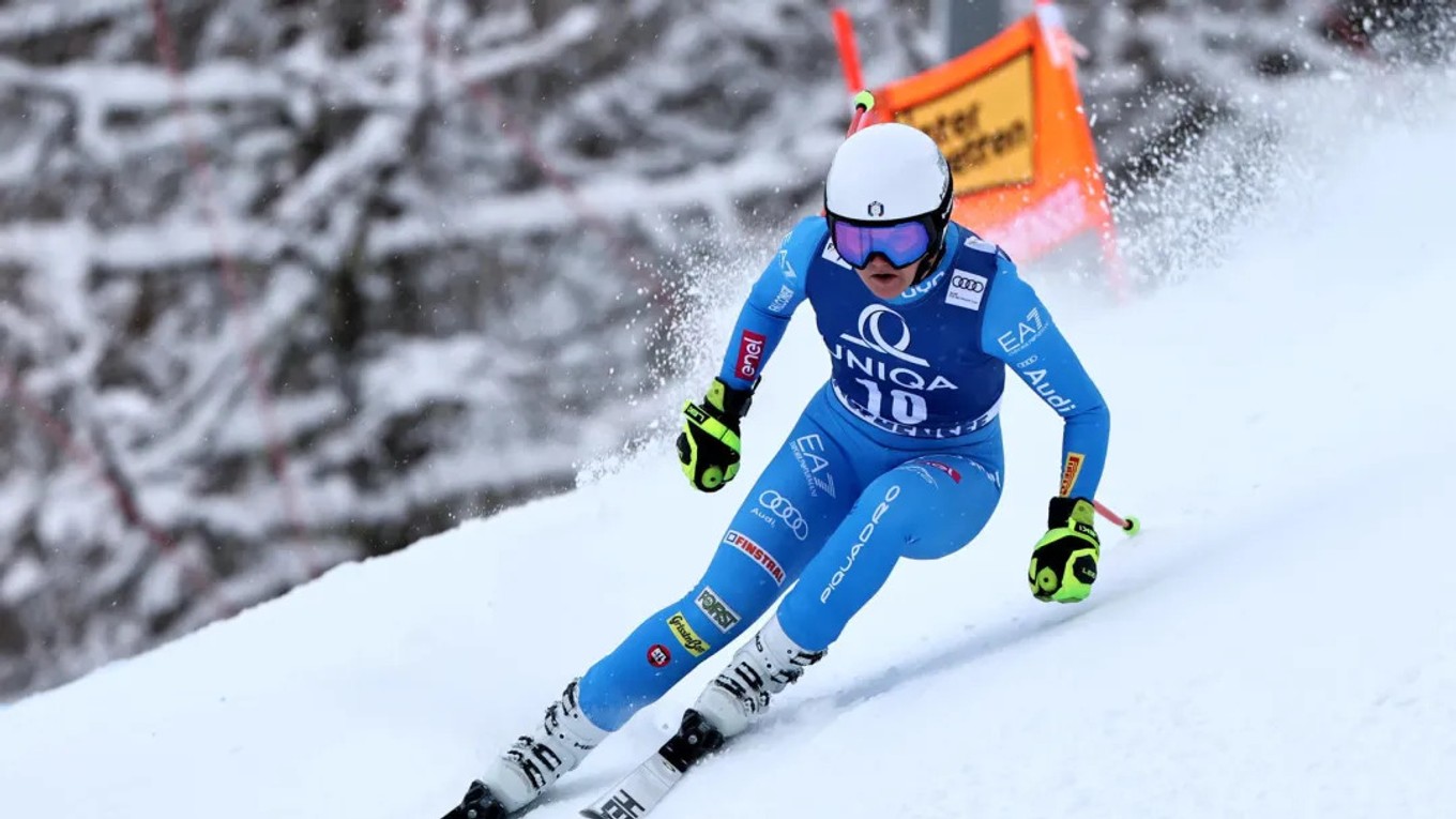 Lyžiarka (ilustračná fotografia)