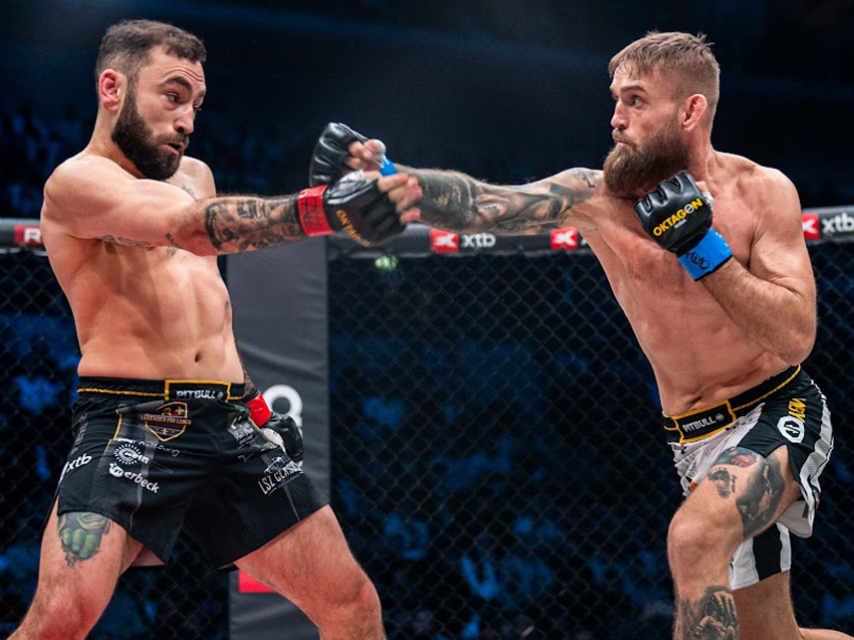 Ryšavý (vpravo) v súboji s Ilbayom.