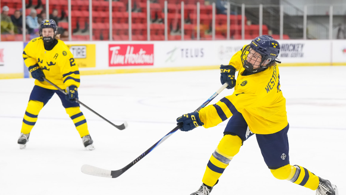 Hokejistky Švédska do 18 rokov