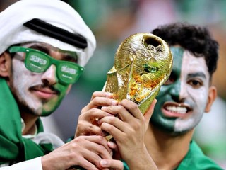 Fanúšikovia Saudskej Arábie.