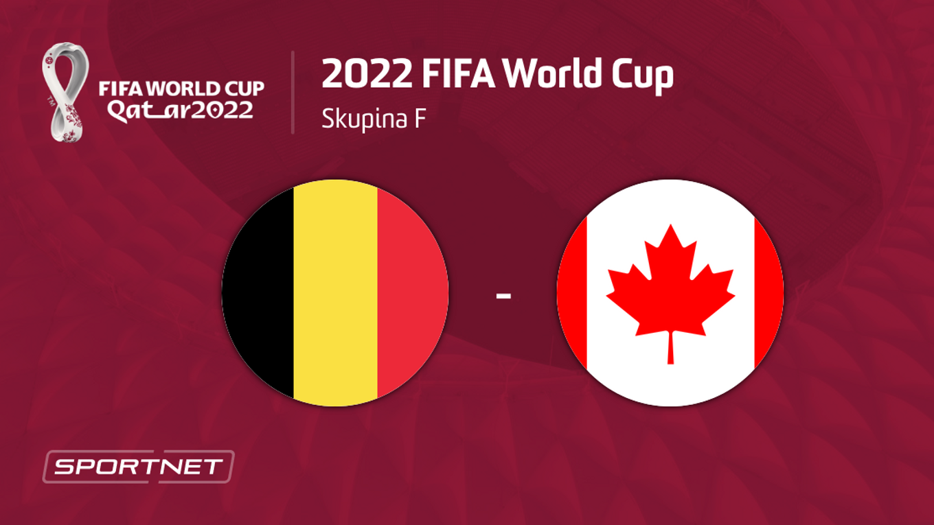 Belgicko vs. Kanada: ONLINE prenos zo zápasu na MS vo futbale 2022 dnes.