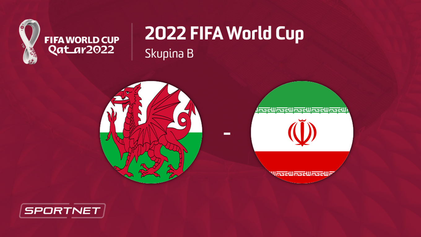 Wales - Irán: ONLINE prenos zo zápasu na MS vo futbale 2022 dnes.