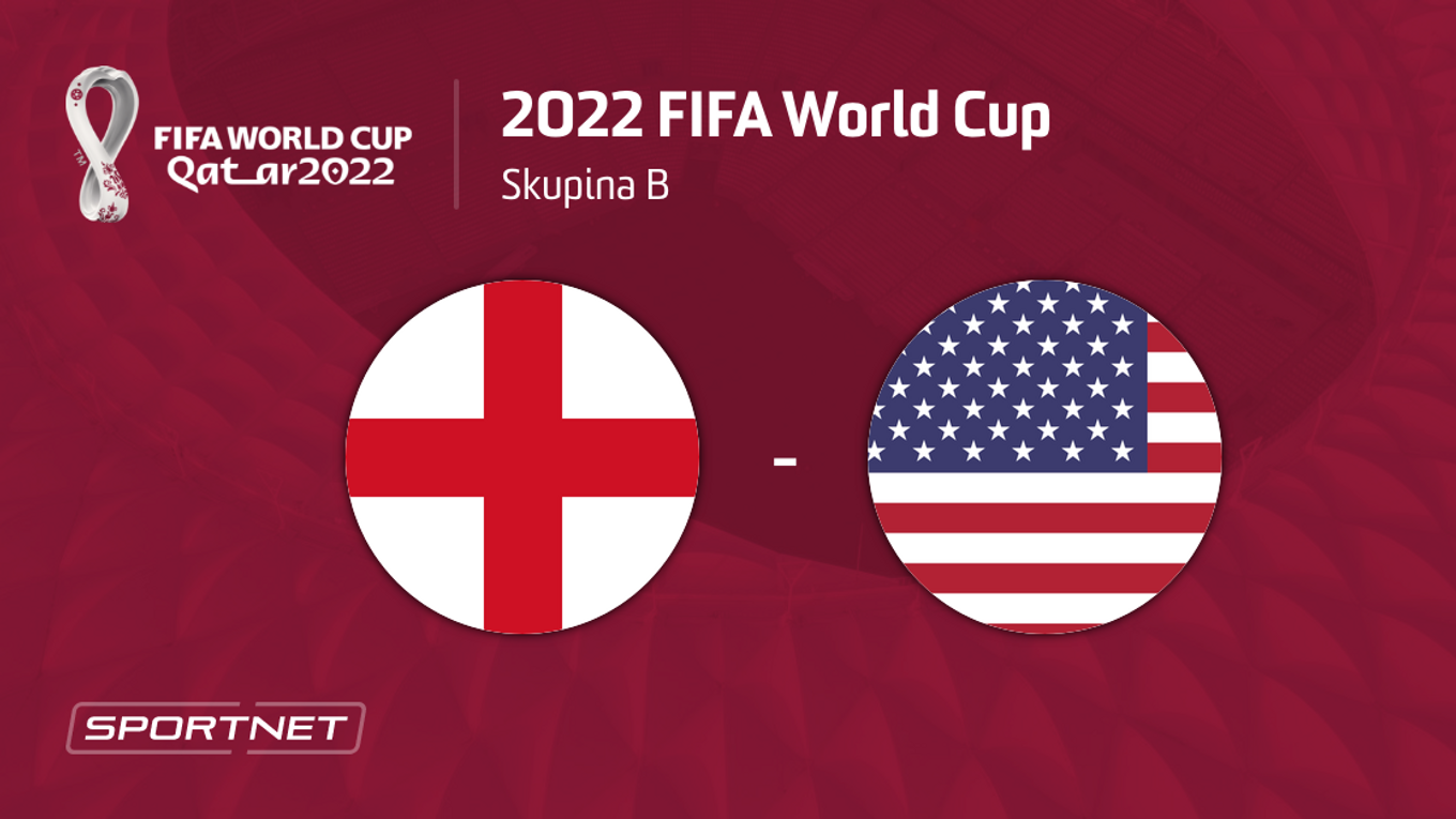 Anglicko - USA: ONLINE prenos zo zápasu na MS vo futbale 2022 dnes.