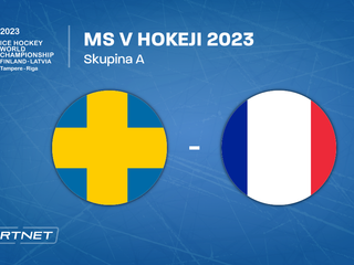 Švédsko - Francúzsko, ONLINE prenos zo zápasu na MS v hokeji 2023 LIVE (Autor: Sportnet)
