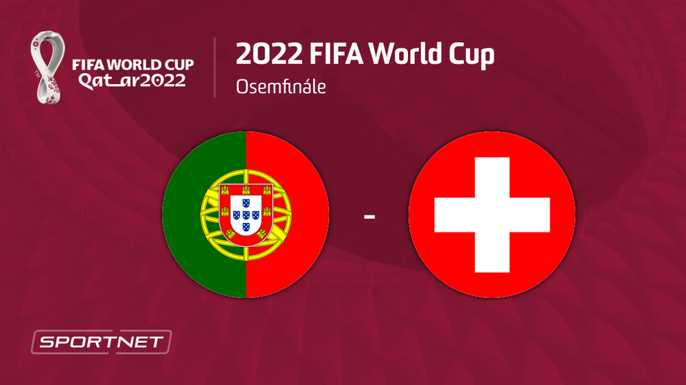 Portugalsko - Švajčiarsko: ONLINE prenos zo zápasu na MS vo futbale 2022 dnes.