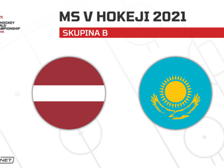 Lotyšsko vs. Kazachstan: ONLINE prenos z MS v hokeji 2021 dnes.
