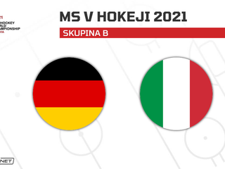 Nemecko vs. Taliansko: ONLINE prenos z prvého zápasu na MS v hokeji 2021 dnes.
