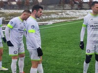 Futbalisti Vranova nad Topľou v Námestove.