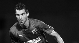 Nikola Pokrivač v drese Dinamo Záhreb.
