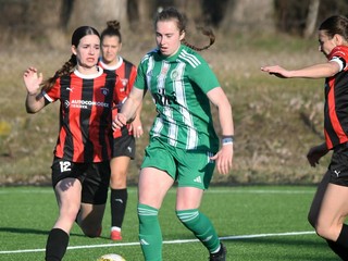 Laura Žemberyová v drese Tatrana Prešov.