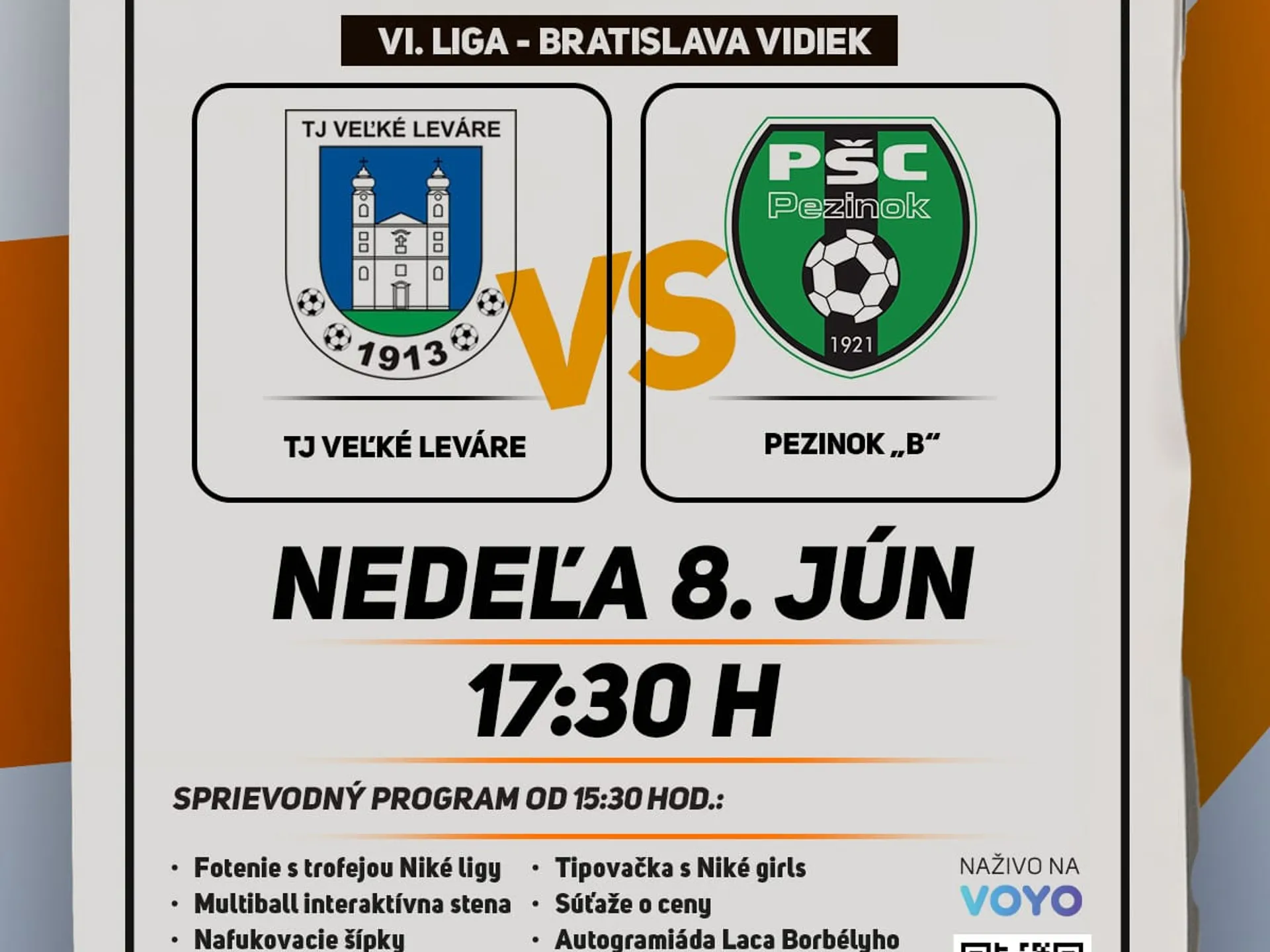 NIKÉ LIGA Vo Veľkých Levároch