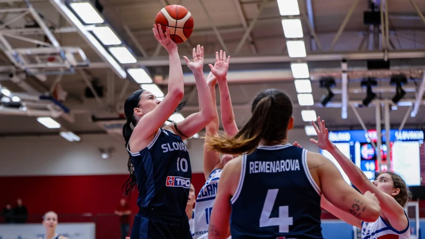 Slovenské basketbalistky.