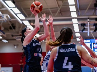 Slovenské basketbalistky.