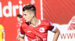 Nikolas Lukáč z OFK SIM Raslavice.