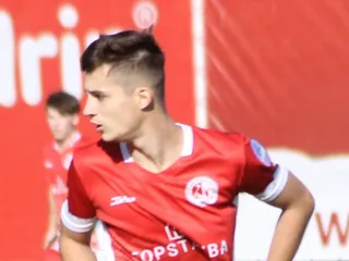 Nikolas Lukáč z OFK SIM Raslavice.