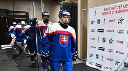 Slovenskí reprezentanti na MS v hokeji do 18 rokov 2025.