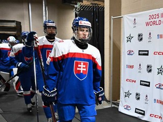 Slovenskí reprezentanti na MS v hokeji do 18 rokov 2025.