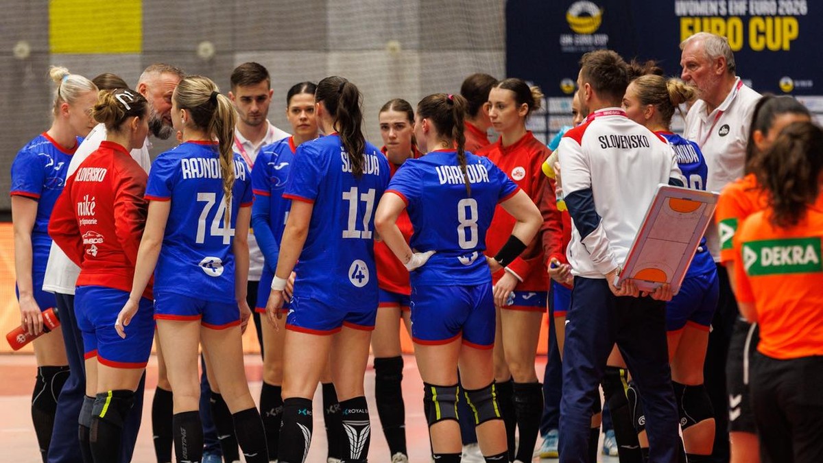 Slovenské hádzanárky.