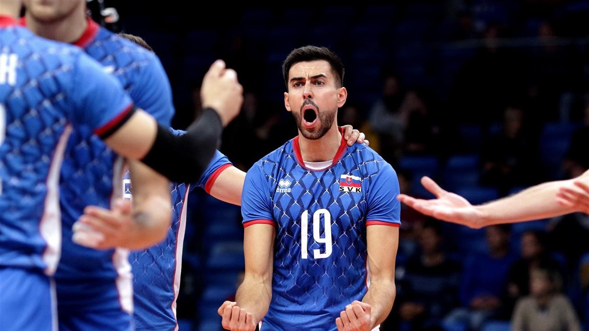 Slovenský volejbalista Filip Gavenda.