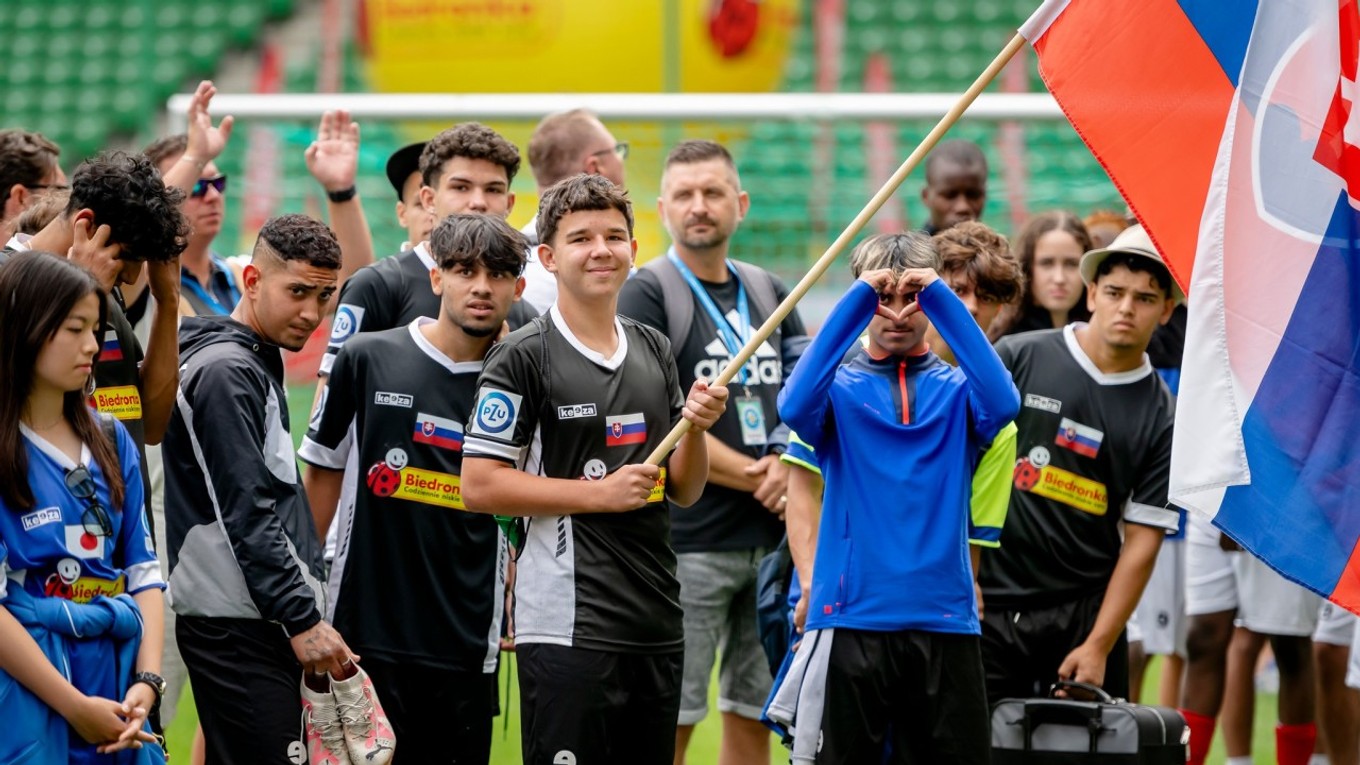 Slovenskí futbalisti na majstrovstvách sveta detí z detských domovov