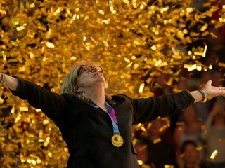 Natália Hejková po finále basketbalovej Euroligy 2025.