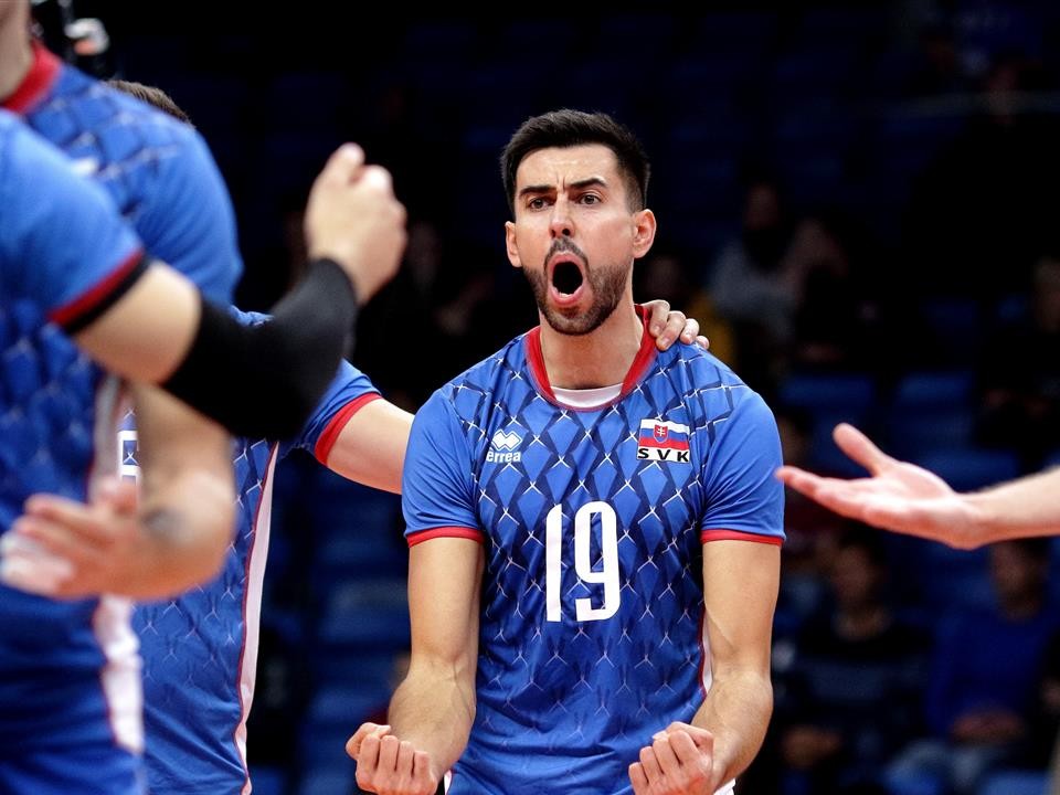 Slovenský volejbalista Filip Gavenda.