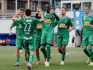 Futbalisti Rapidu Viedeň