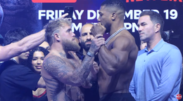 Paul s Joshuom na vážení.