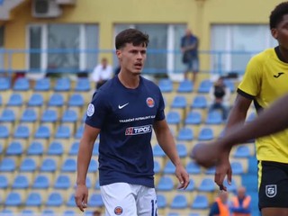 Futbalista Jakub Škovran.