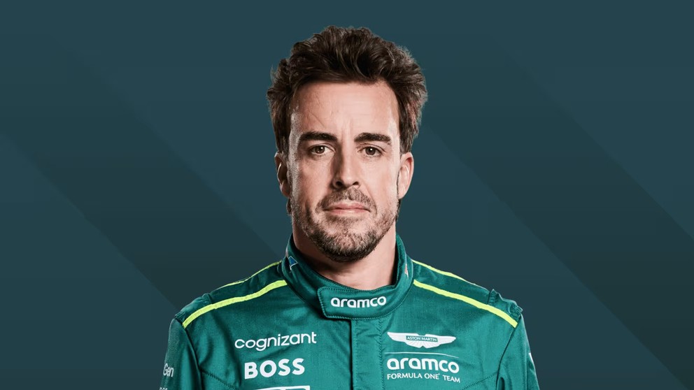 Fernando Alonso - Aston Martin.