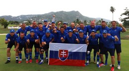 Slovenskí footgolfisti. 