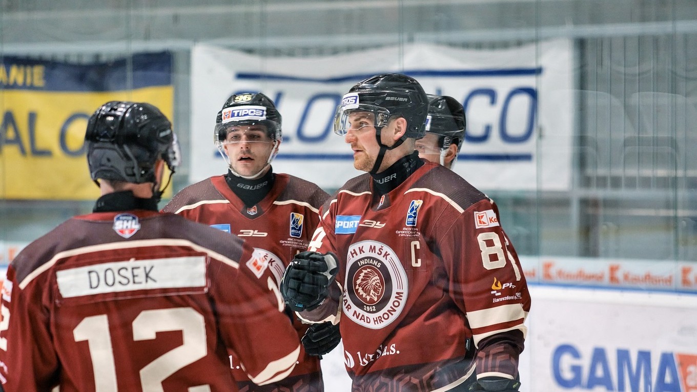 Hokejisti HK Žiar nad Hronom.