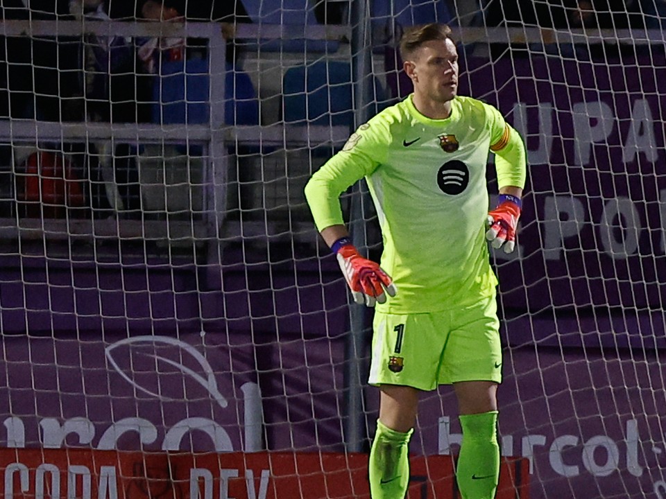 Nemecký futbalový brankár Marc-Andre ter Stegen.